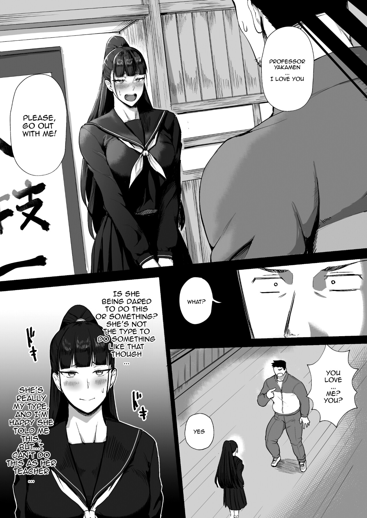 Hentai Manga Comic-The Uptight Model Student Wants To Become The Teacher's Bitch-Read-5